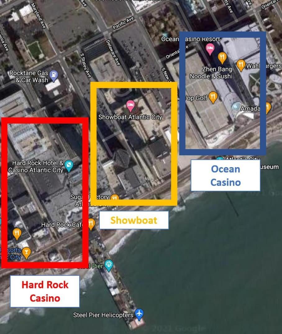 Cozysuites Beachfront 2Br 3Ba Condo Atlantic City Luaran gambar